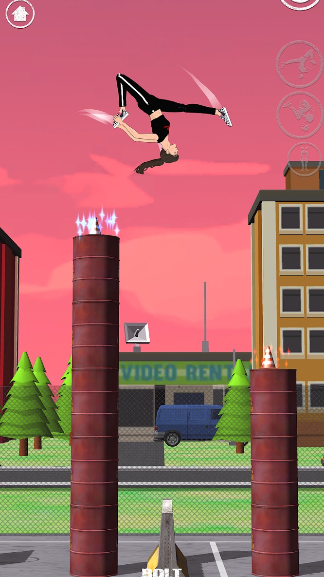 SWAGFLIP sunset barrel-stack flip