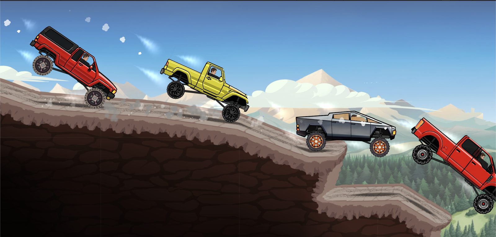 True Dirt offroad concept still — illustrative mock